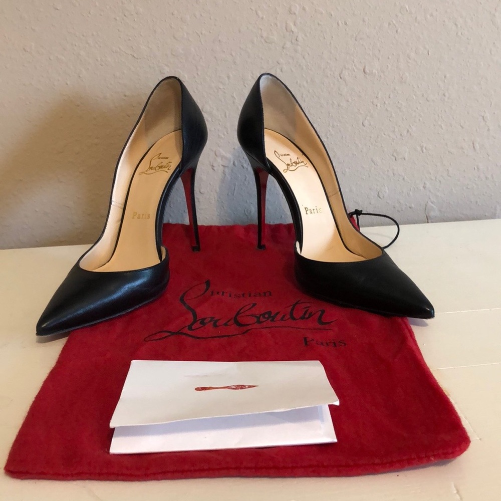 Christian Louboutin Leather Iriza Pumps